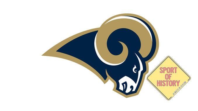 History.com Logo - Los Angeles Rams of History