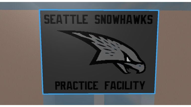 Snowhawks Logo - Seattle SnowHawks Practice Facility - Roblox