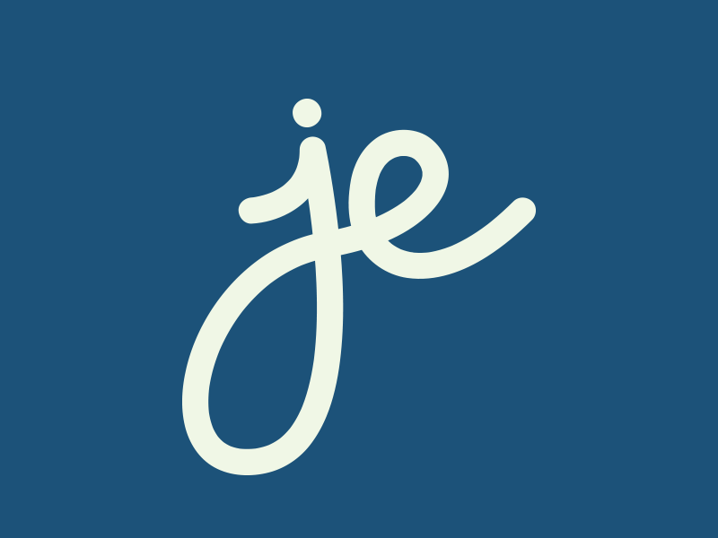 Je Logo - Personal JE Logo by Jose Espinoza | Dribbble | Dribbble