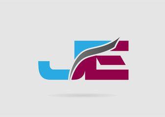 Je Logo - JE Logo. Vector Graphic Branding Letter Element - Buy this stock ...