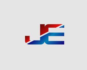 Je Logo - JE logo or signature started by j letter, modern two letter ...