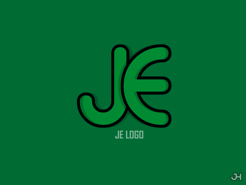 Je Logo - JE Logo by Joby | Dribbble | Dribbble