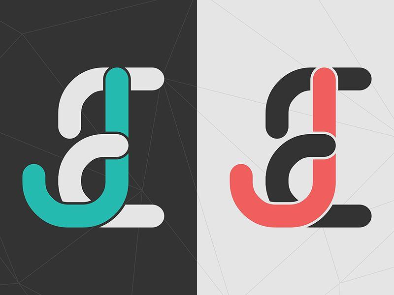 Je Logo - Initials Logo Hug by James Ellis | Dribbble | Dribbble
