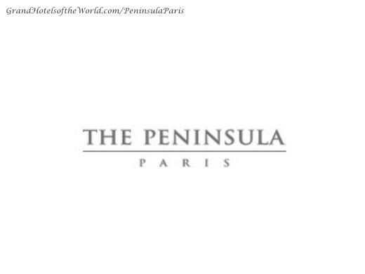 Peninsula Logo - Logo of the Hotel Peninsula by Grand Hotels of the World