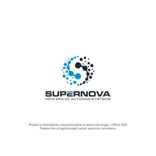 Supernova Logo - Supernova logo design package - new era of autogas controllers ...