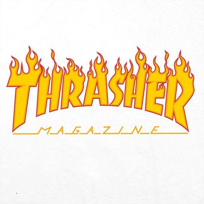 Thrasher Logo - Thrasher Magazine Shop - Thrasher Magazine Flame Logo T-Shirt