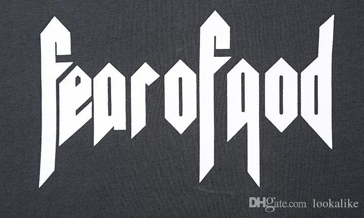 Fear of God Logo - Sleeveless Justin Bieber Concert Shirt Fear Of God Vest