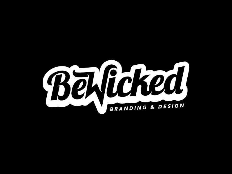 Wicked Logo - Be Wicked Logo by Aaron Eccles | Dribbble | Dribbble
