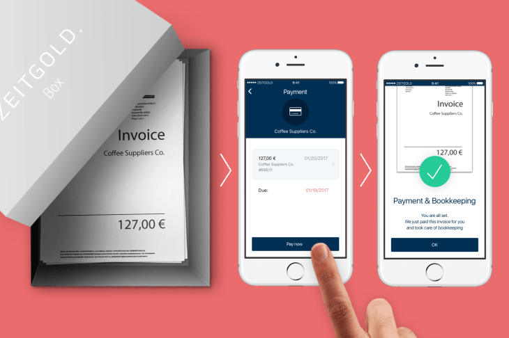 Zeitgold Logo - SumUp co-founders are back with bookkeeping AI startup Zeitgold ...
