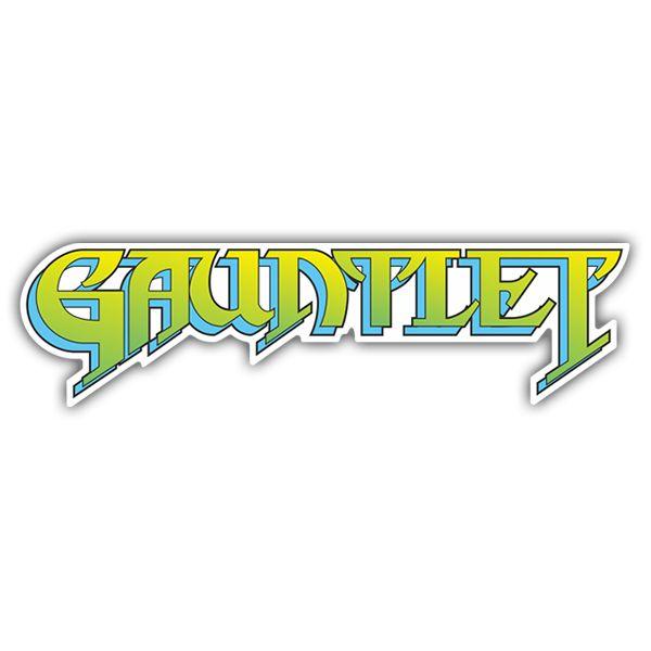 Gauntlet Logo - Sticker Gauntlet Logo | MuralDecal.com