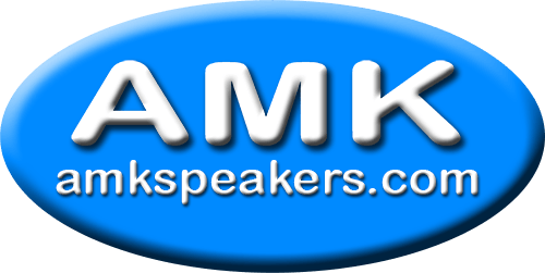 AMK Logo - AMK SPEAKERS: THE INNOVATORS OF SELF AMPLIFIED SPEAKERS