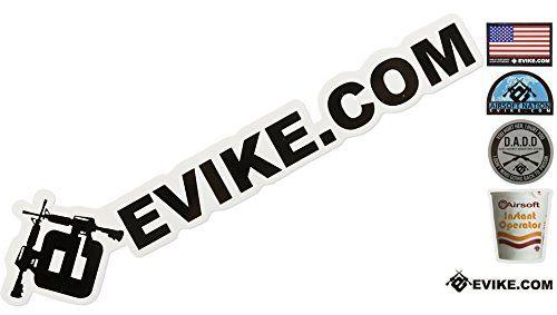 Evike Logo - Evike Evike Logo Die Cut Vinyl Sticker Inches