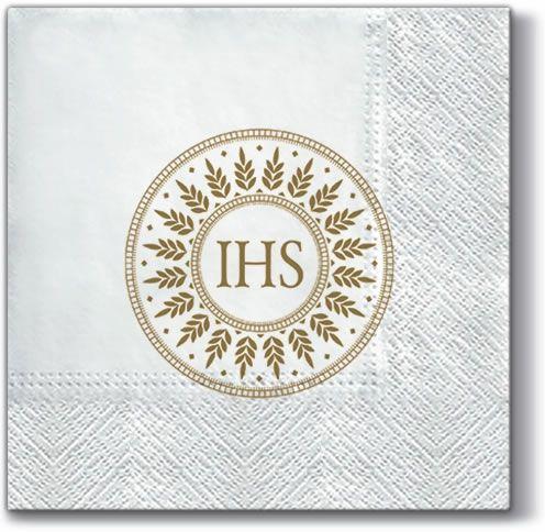 Zeitgold Logo - Servietten 33x33 cm - Gesegnete Zeit (Gold)