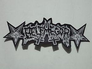 Belphegor Logo - BELPHEGOR LOGO DEATH BLACK METAL EMBROIDERED BACK PATCH | eBay