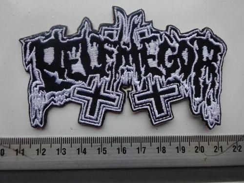 Belphegor Logo - BELPHEGOR - WHITE/BLACK LOGO | Patches | Riffs Merchandise