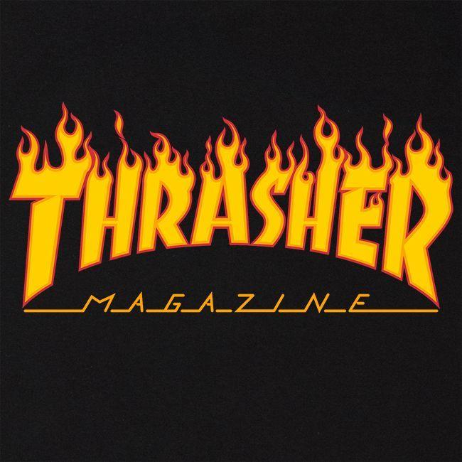 Thrasher Logo - Thrasher Magazine Shop - Thrasher Magazine Flame Logo T-Shirt