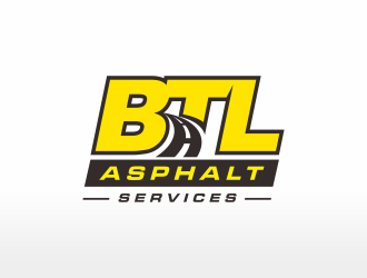 Asphalt Logo - BTL Asphalt logo design