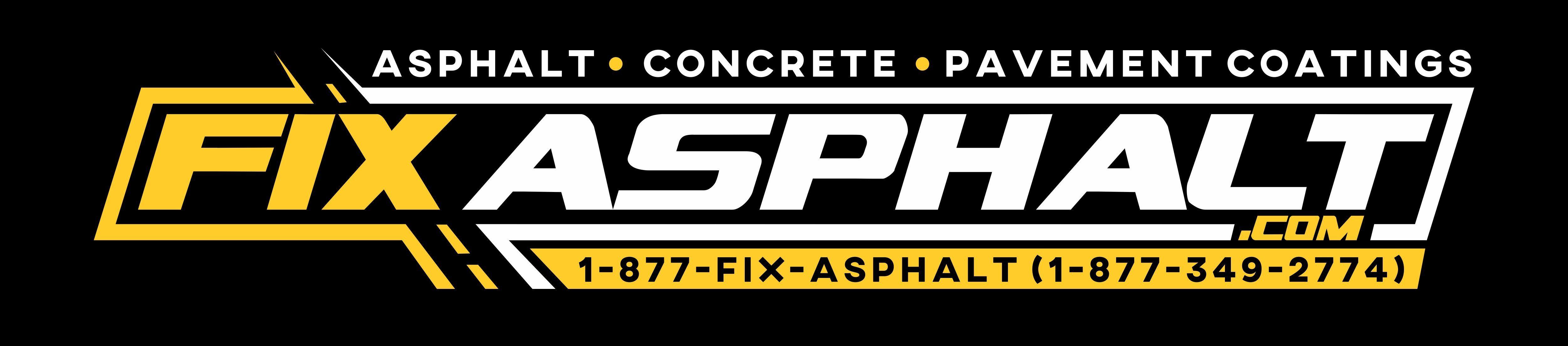 Asphalt Logo - Asphalt and Concrete services in NJ, PA, DE & MD | Fix Asphalt
