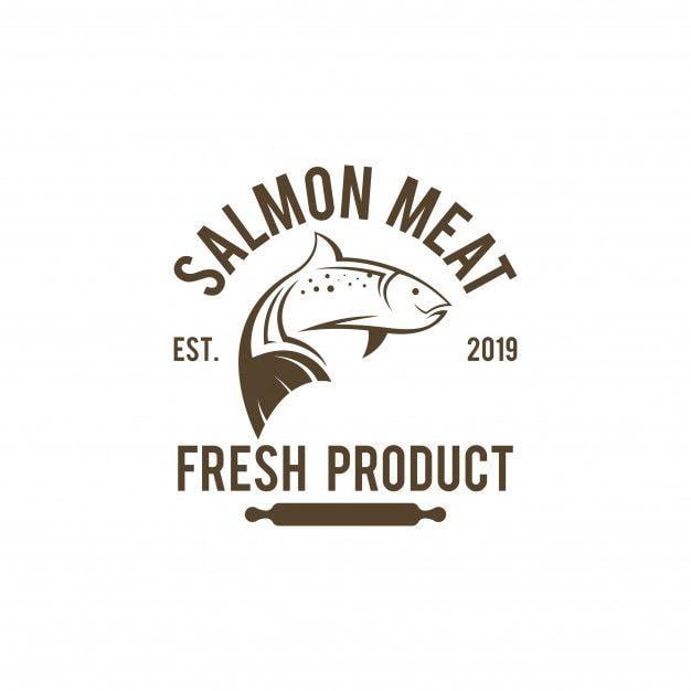 Salmon Logo - Salmon logo template Vector | Premium Download