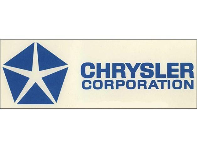 Chyrsler Logo - 1960's Chrysler Corporation Logo Sign Litho by chryslerjunkandstuff ...
