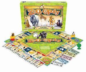 Fairy-Opoly Logo - Zoo Opoly (ZooOpoly) A Little Kid's Monopoly Game NEW And SEALED