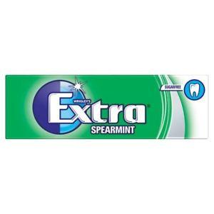 Spearmint Logo - Wrigleys Extra Spearmint Sugar Free Chewing Gum - 10 Pieces 1 2 3 6 ...