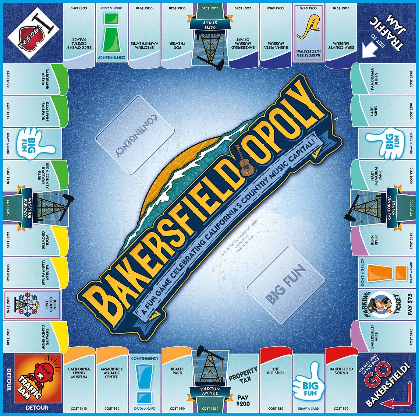 Fairy-Opoly Logo - BAKERSFIELD-OPOLY | Late for the Sky