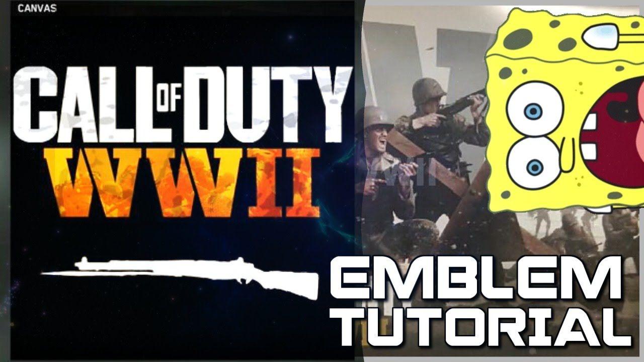 WWII Logo - Call of Duty: WWII Emblem Tutorial! (CoD World War 2)
