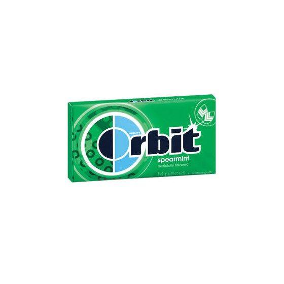 Spearmint Logo - Orbit Gum Spear MInt 14Pieces