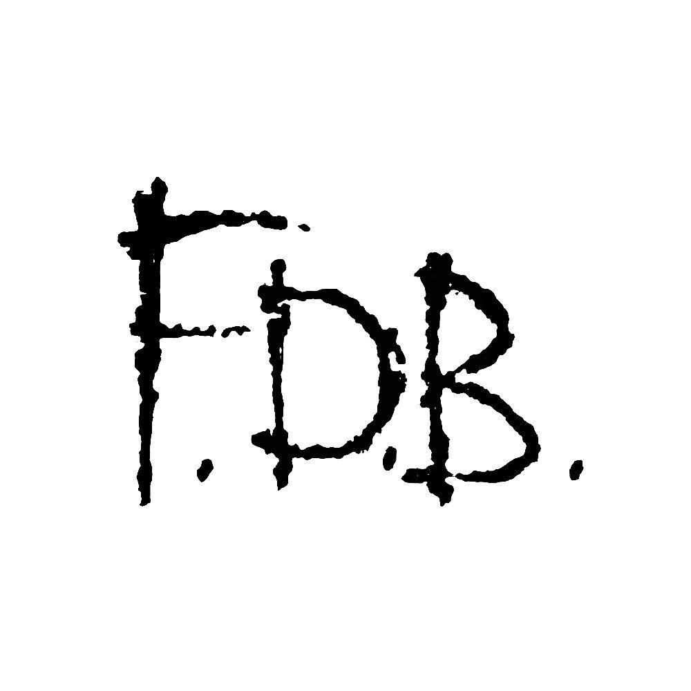 Fdb Logo - F.D.B.Band Logo Vinyl Decal
