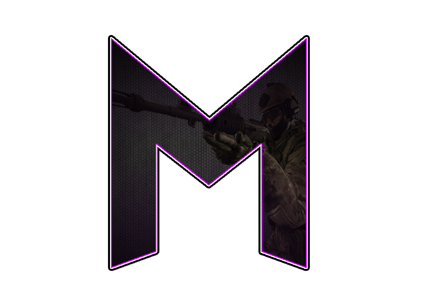 M-Clan Logo - Ryze Golden beatsGFX letter m for a clan logo if