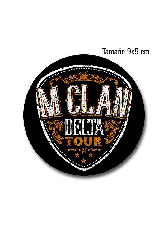 M-Clan Logo - Pegatina Púa Clan Merchan