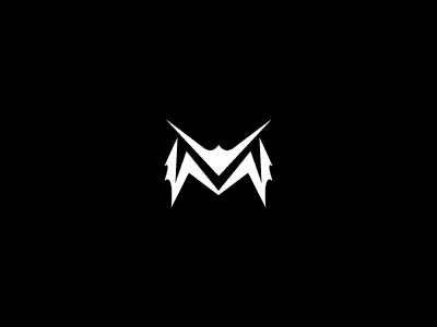 M-Clan Logo - Jagged Letter M Concept Logo