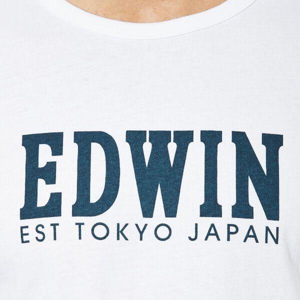 Edwin Logo - Edwin Men's Logo Type 2 T Shirt UK Delivery Over £50