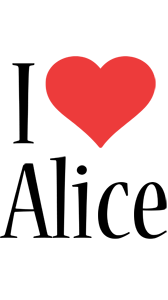 Alice Logo - alice Logo | Name Logo Generator - I Love, Love Heart, Boots, Friday ...