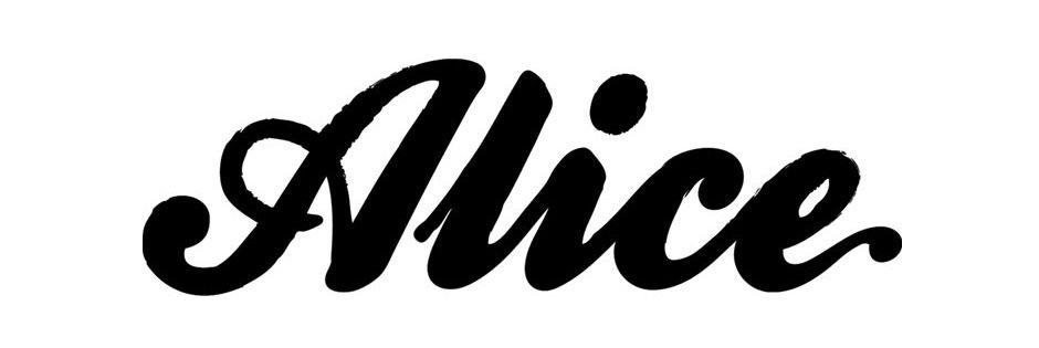 Alice Logo - Alice - Underlandet Design