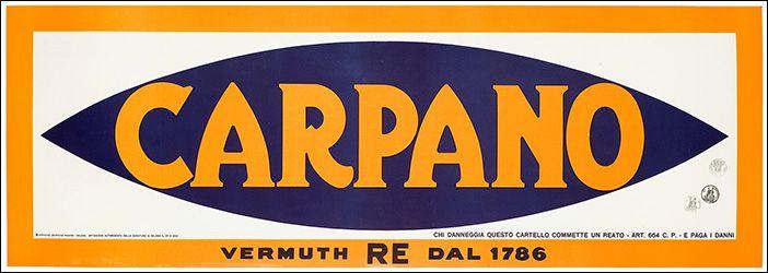 Carpano Logo - Carpano Punt e Mes Vermouth - Galleria L'Image