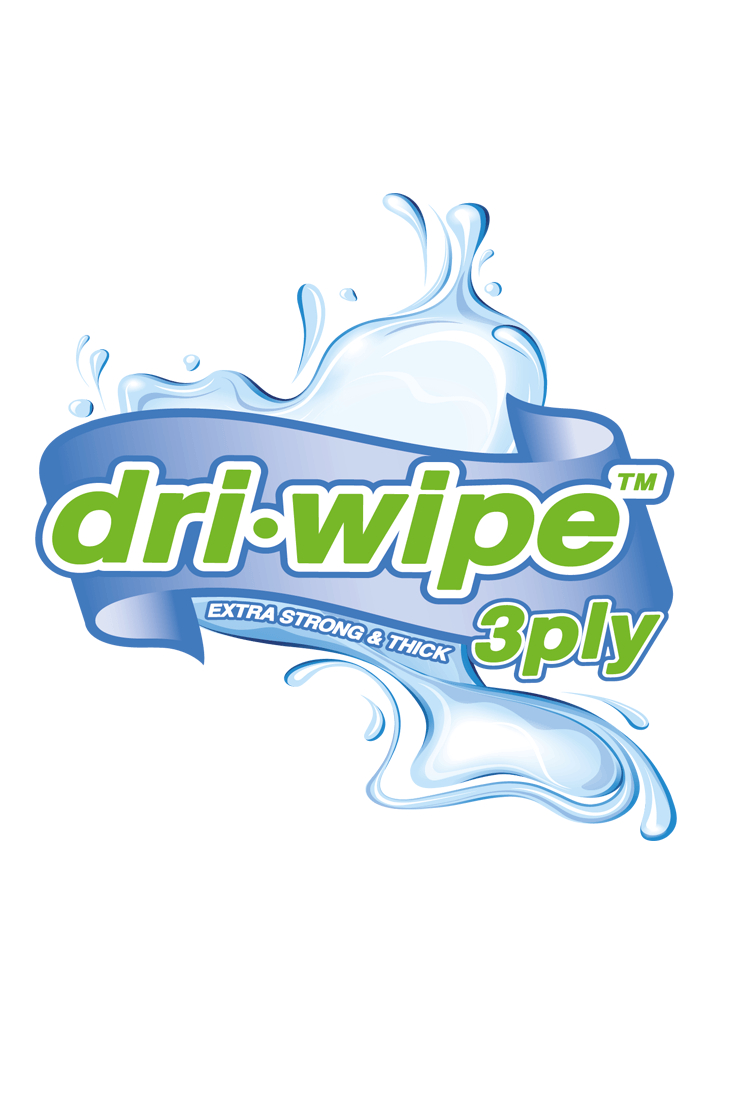 Wipe Logo - 3ply Dri Wipe Logo. Fun Logo Design For Paper Towels Designed