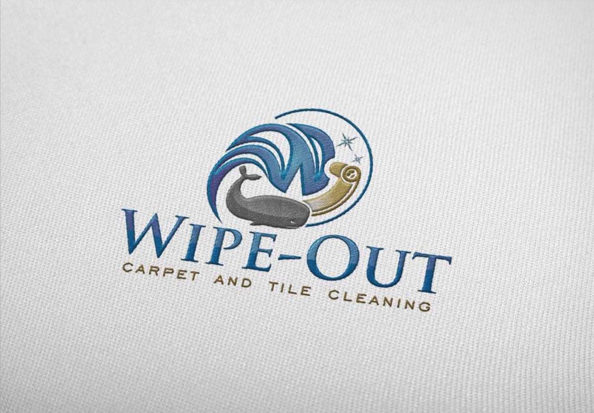 Wipe Logo - Business Logo Design For Wipe Out Carpet And Tile Cleaning By Damian