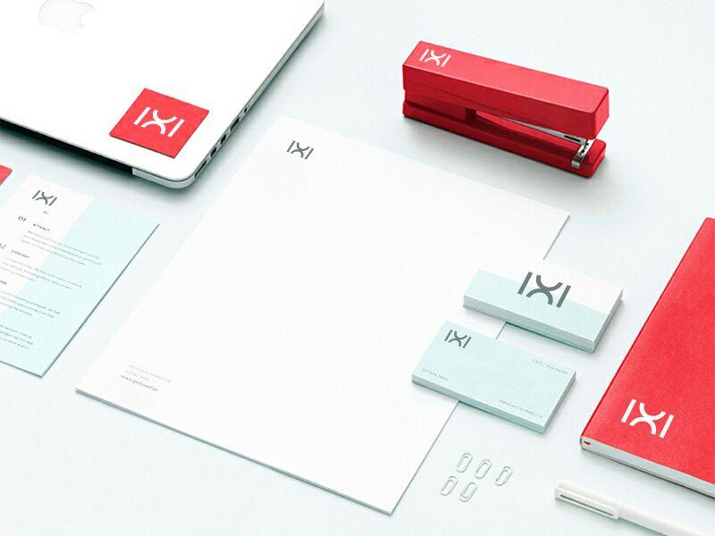 Ixi Logo - IXI Logo Design and Office Print Materials