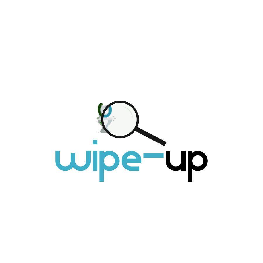 Wipe Logo - Entry #49 by AdrianaAlbert for Logo for a web application (wipe-up ...