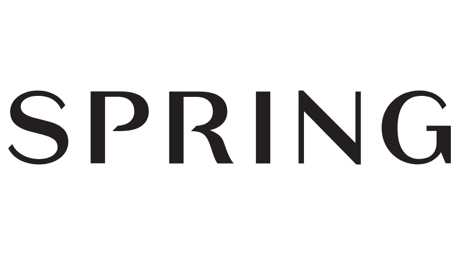 Spring Logo - Spring Shop Logo Vector - (.SVG + .PNG)