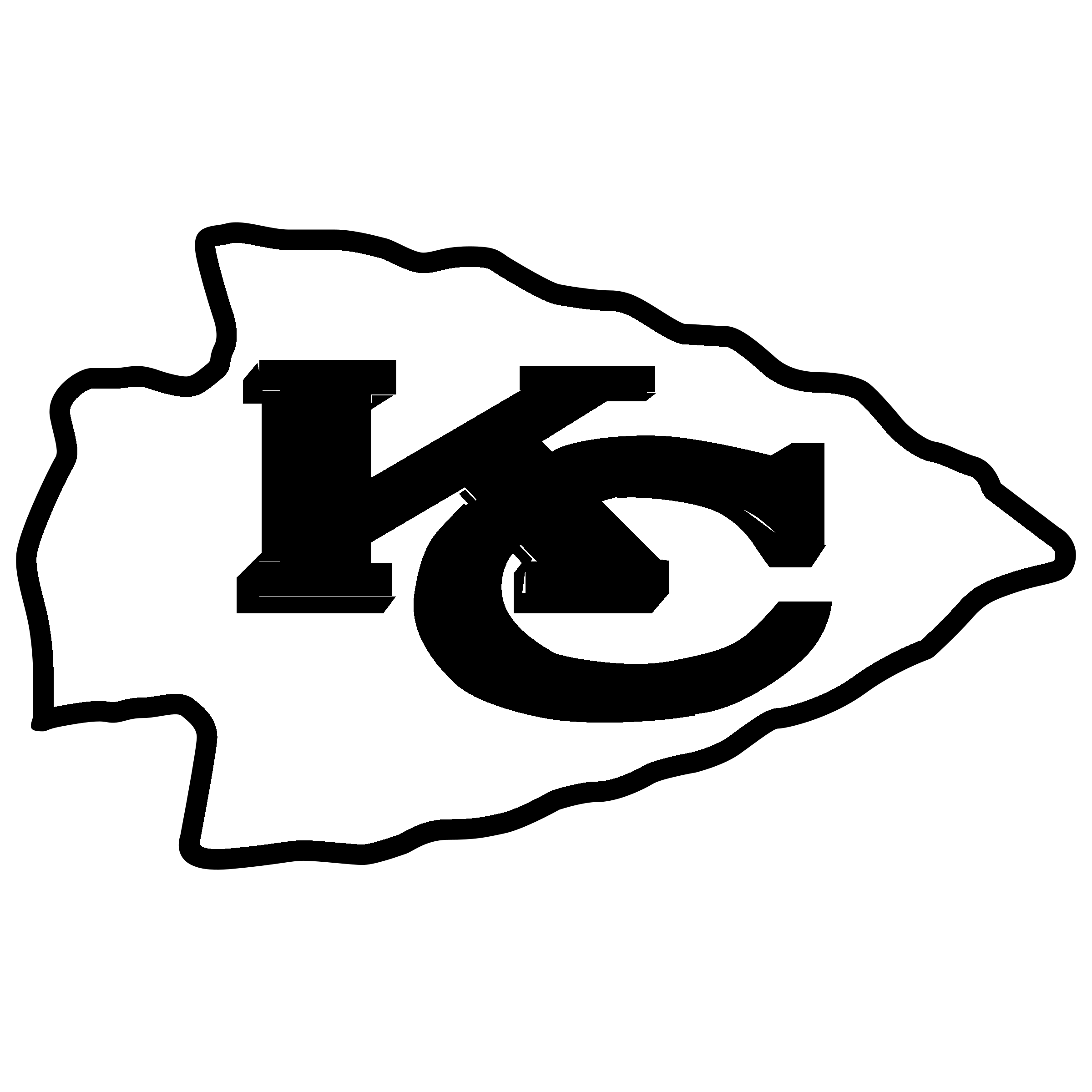 Download Clipart Kansas City Chiefs Logo Svg