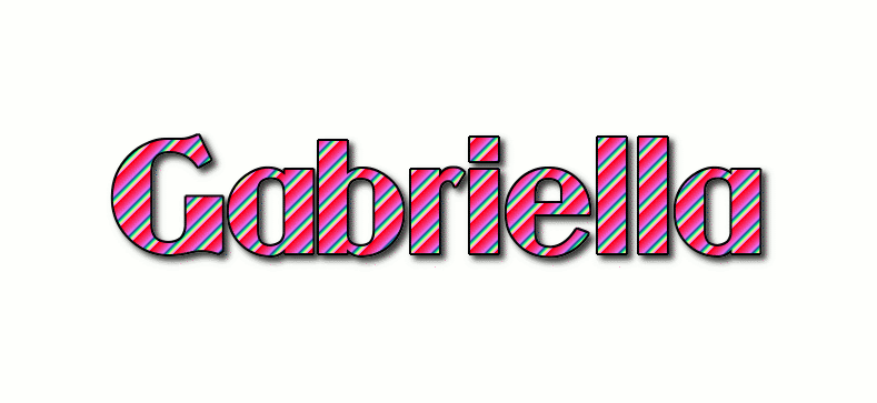 Gabriella Logo - Gabriella Logo | Free Name Design Tool from Flaming Text