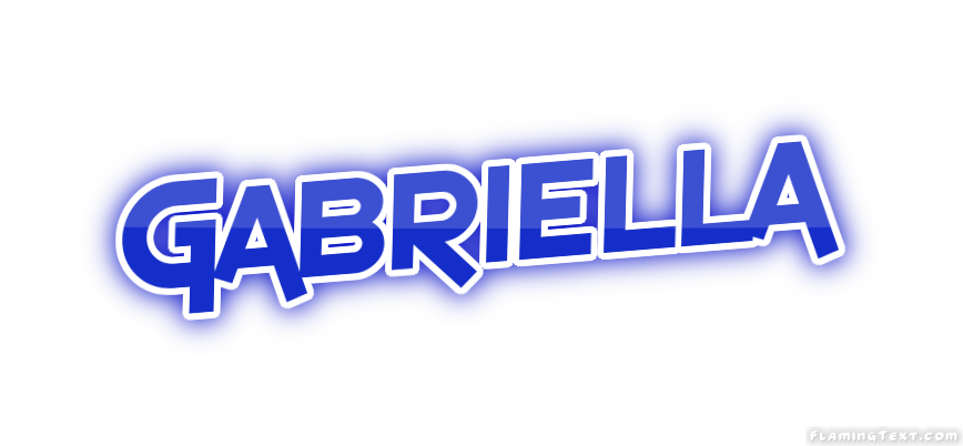 Gabriella Logo - United States of America Logo. Free Logo Design Tool from Flaming Text