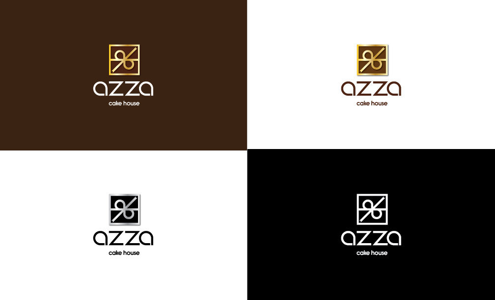 Azza Logo - Azza Cake House