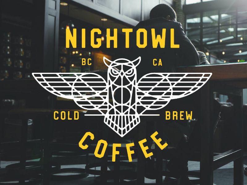 NightOwlSP Logo - Nightowl Cold Brew by Greg Nicholls | Dribbble | Dribbble