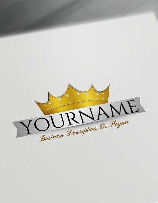 Azza Logo - Free Logo Creator Diamond Crown Logo Maker. Azza Alhaddad