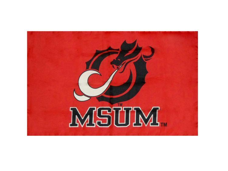 MSUM Logo - Msum Dragon Flag | MSUM Bookstore