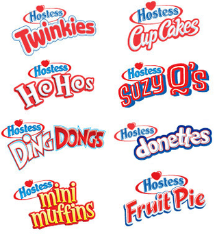 Twinkies Logo - Hostess Logos. Logo Families. Hostess twinkies, Food